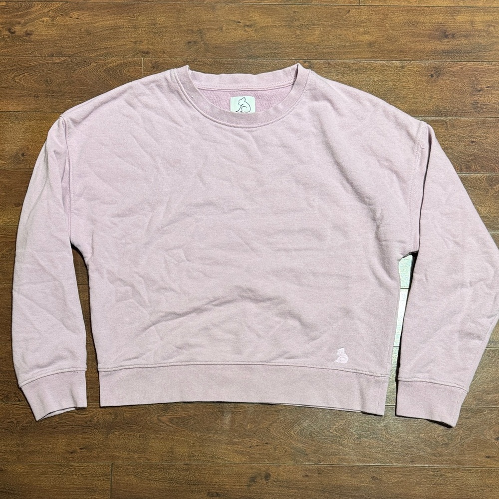 Women’s Kuwalla Pink Lavender Crewneck Sweater